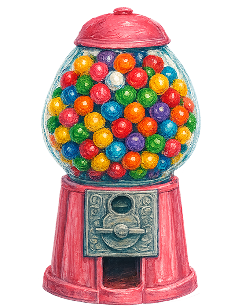 Bubble Gum Machine