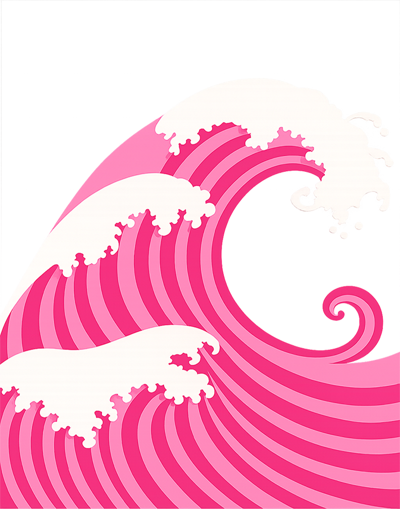 Object - Pink Waves