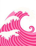 Object - Pink Waves